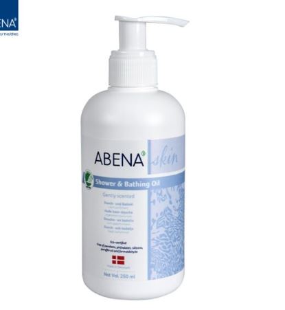Dầu tắm cấp ẩm Abena 250ml – Shower & bathing oil