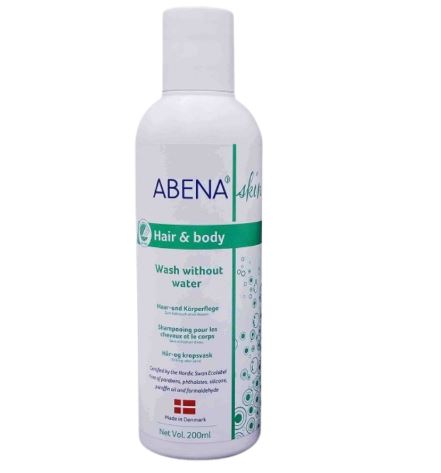 Dầu gội tắm khô Abena Hair & Body Wash (200ml)