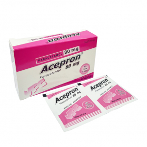 Thuốc Acepron 80mg giảm đau hạ sốt