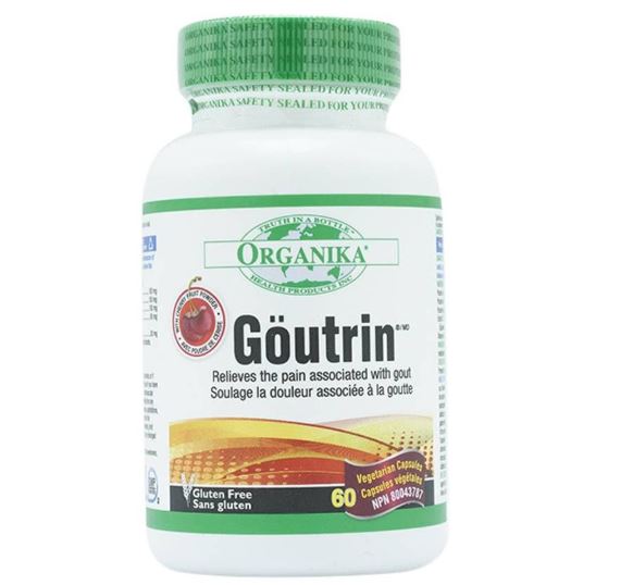 TPBVSK GIÚP HỖ TRỢ BỆNH GOUT ORGANIKA GOUTRIN HỘP 60 VIÊN