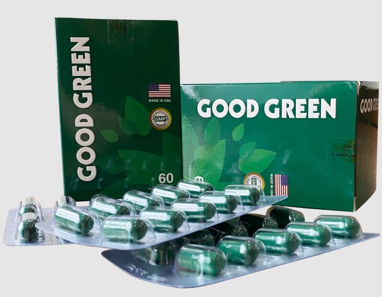 Good Green – Giúp điều hòa và làm giảm axit uric – Giảm đau nhức gout