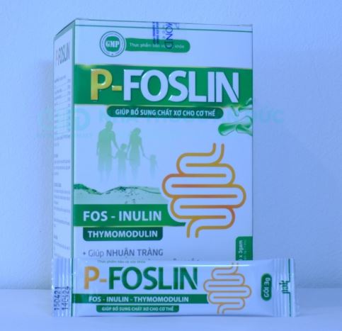 Bổ Sung Chất Xơ Nhuận Tràng Giảm Táo Bón P-Foslin