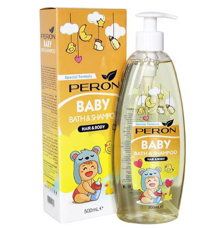 Sữa tắm gội Peron Baby Bath & Shampoo, giúp bảo vệ da, cung cấp độ ẩm cho da