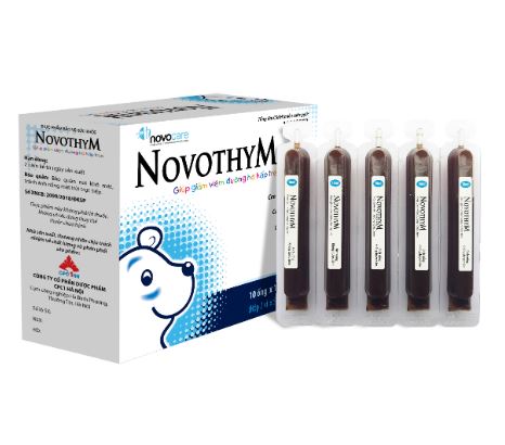 Novothym- Giúp con giảm lệ thuộc kháng sinh