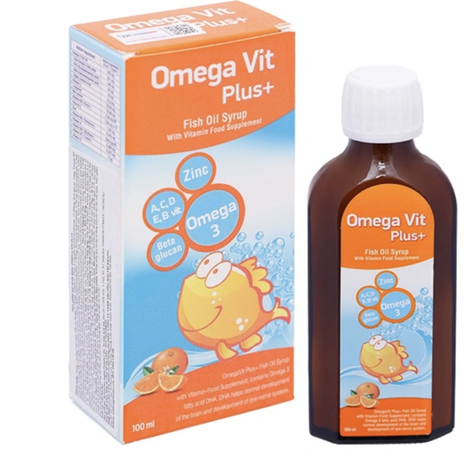 Omega Vit Plus+ hỗ trợ thần kinh và não bộ