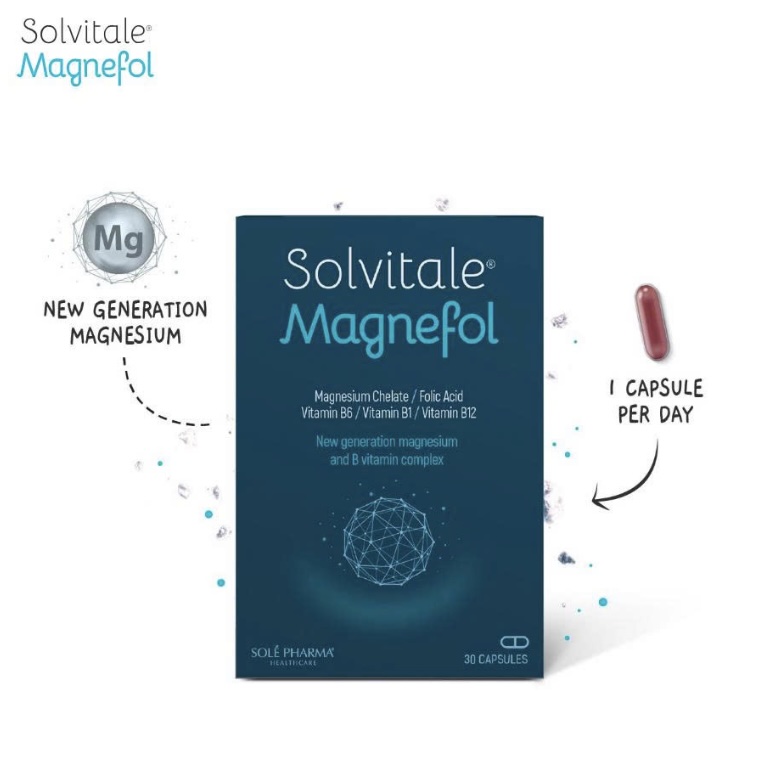 Solvitale Magnefol – Giải pháp bổ sung magie giúp cơ thể tràn đầy năng lượng