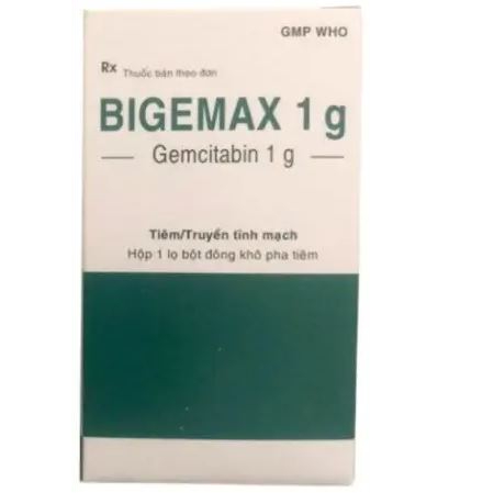 Thuốc Bigemax 1g điều trị ung thư