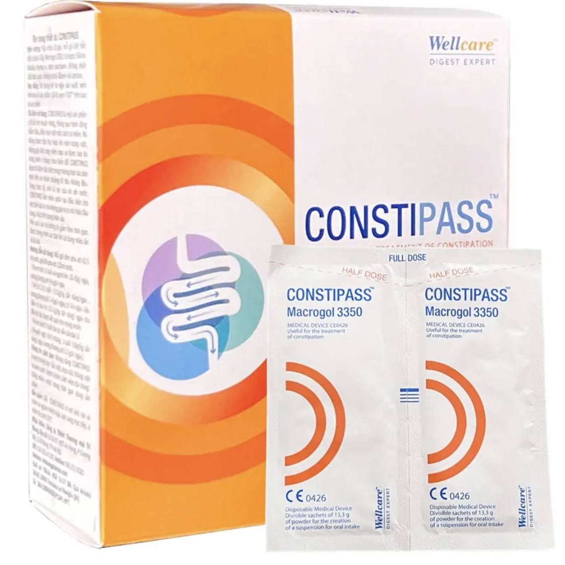 ConstiPass Macrogol 3350 điều trị trường hợp táo bón mãn tính