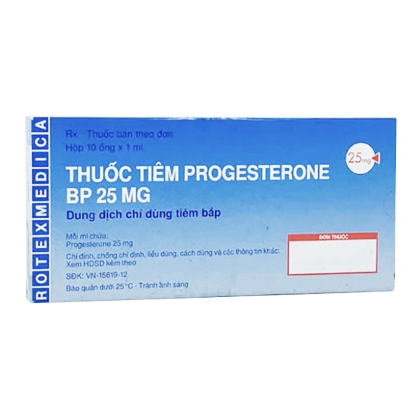Progesterone Injection BP 25mg điều trị rối loạn nội tiết tố