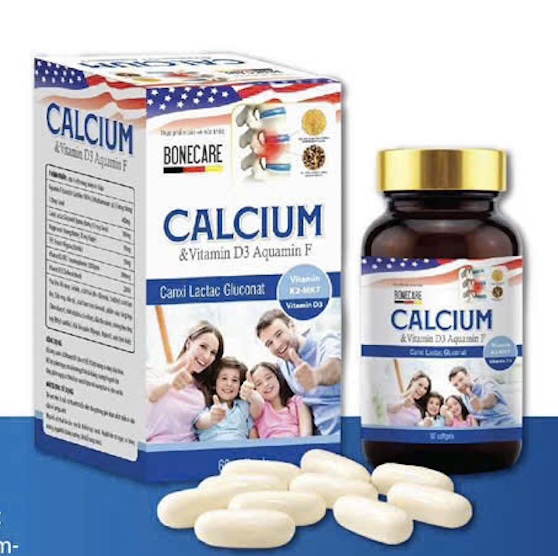 Viên uống canxi hữu cơ Calcium Max D3