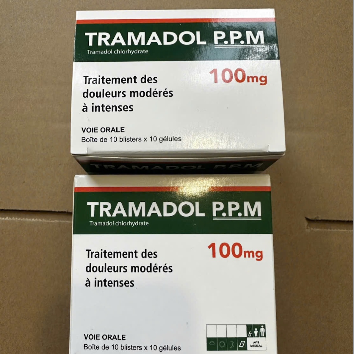 Thuốc giảm đau Tramadol P.P.M 100mg