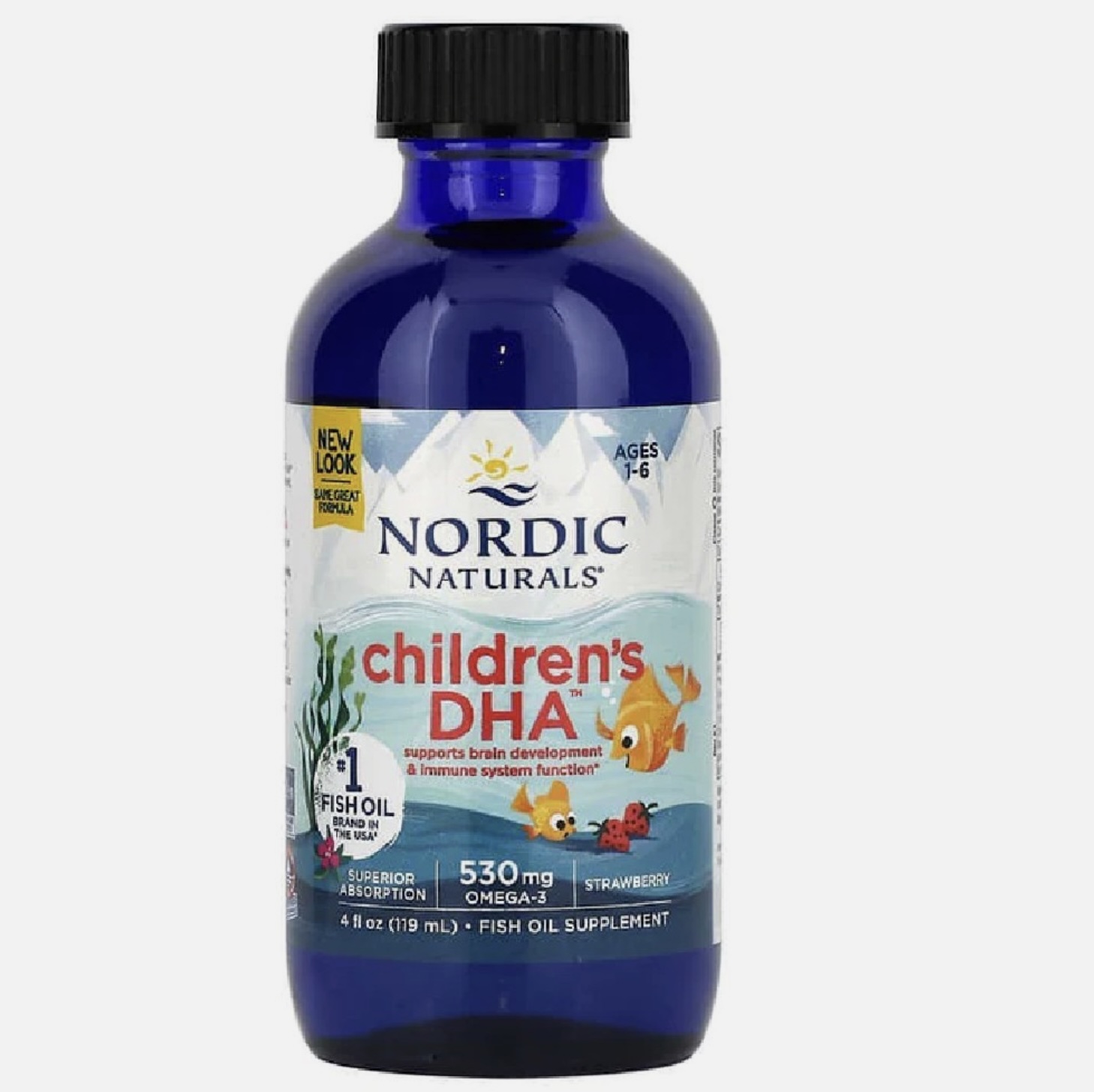 Siro Children's DHA Nordic Naturals hỗ trợ phát triển trí não chai 119ml