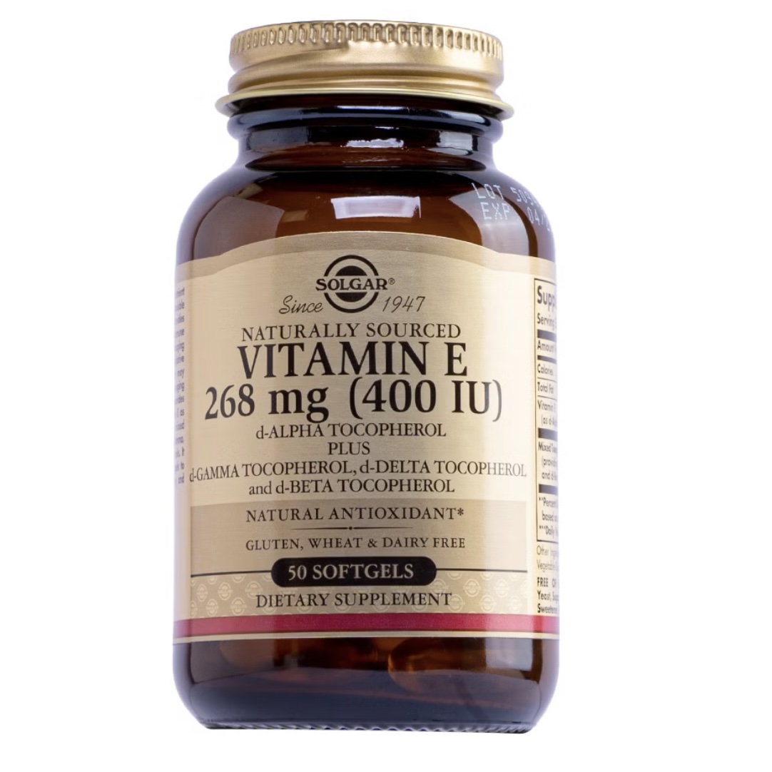 Naturally Sourced Vitamin E 268 mg (400 IU) hỗ trợ chống lão hóa