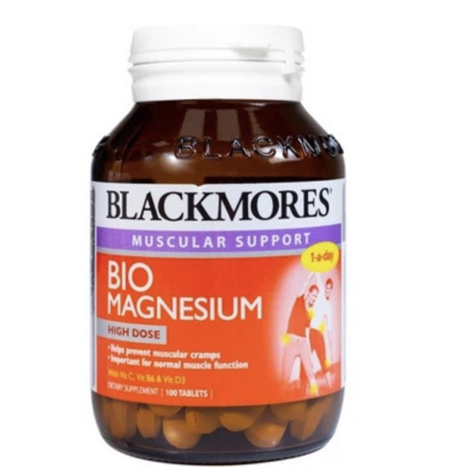 Viên uống bổ sung magie Blackmores Bio Magnesium