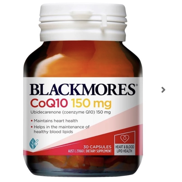 Coenzyme Q10 bổ tim Blackmores CoQ10 150mg High Potency