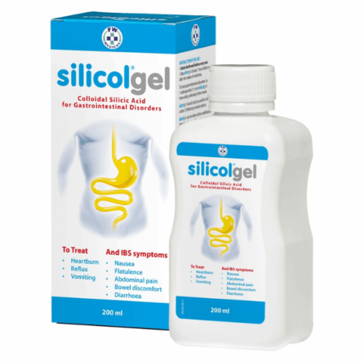 Gel tiêu hóa Silicol Gel hỗ trợ giảm trào ngược dạ dày (Chai 200ml)