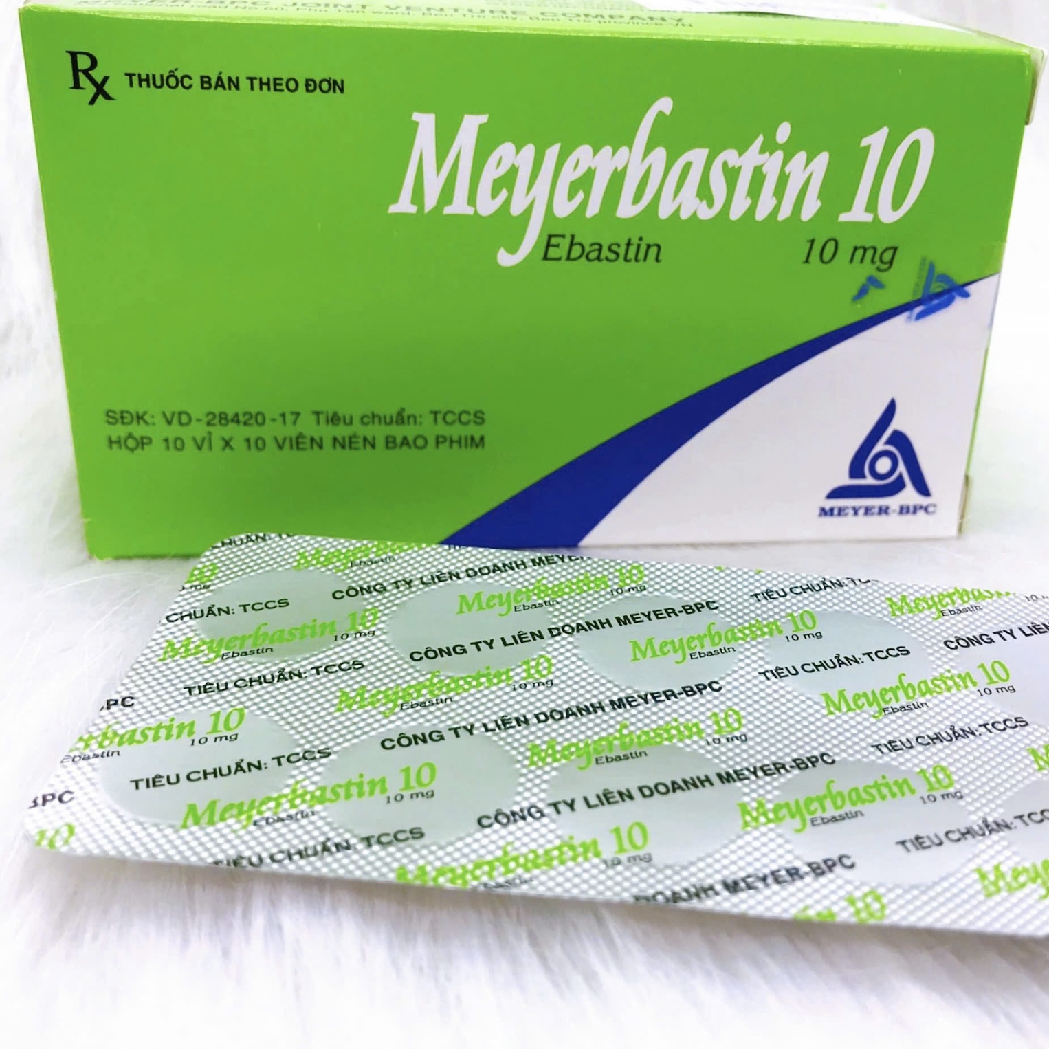 Meyerbastin 10 điều trị viêm mũi dị ứng
