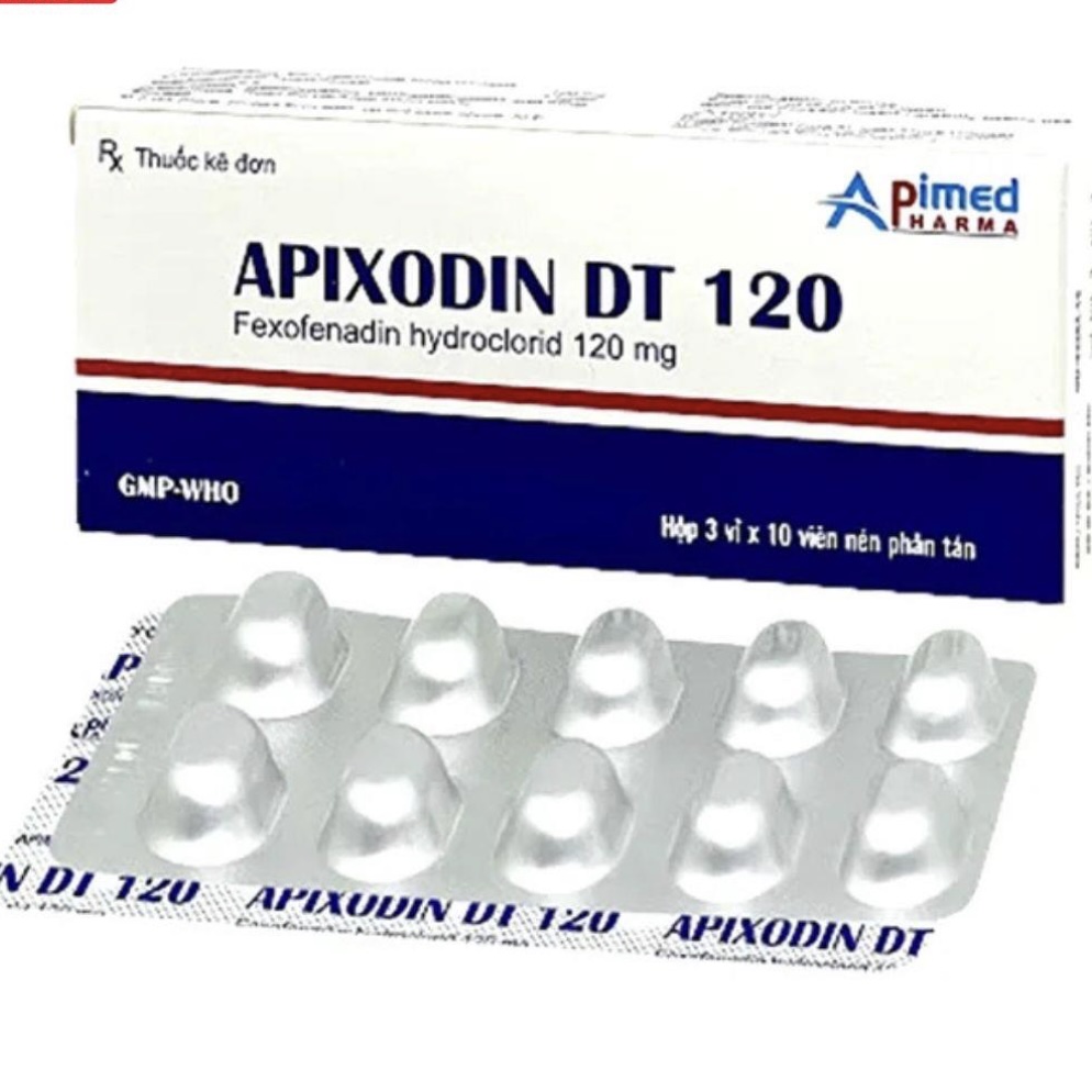 Apixodin DT 120 điều trị viêm mũi dị ứng