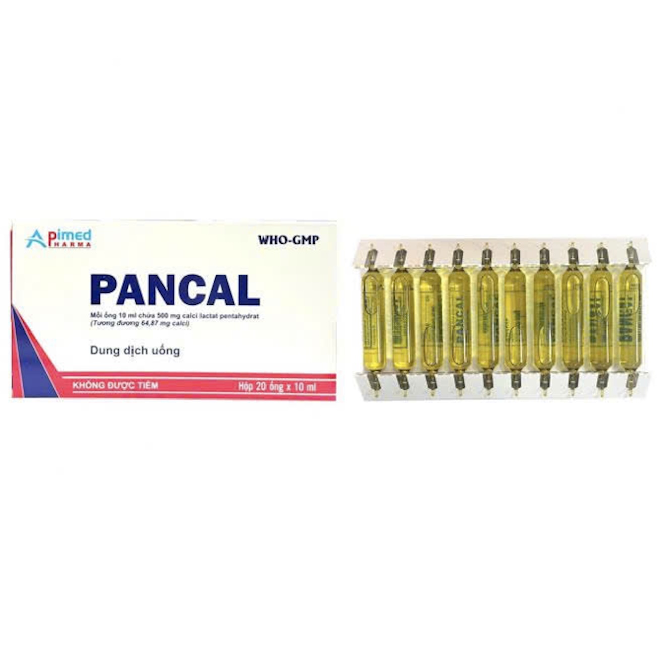 Pancal 500mg bổ sung Canxi