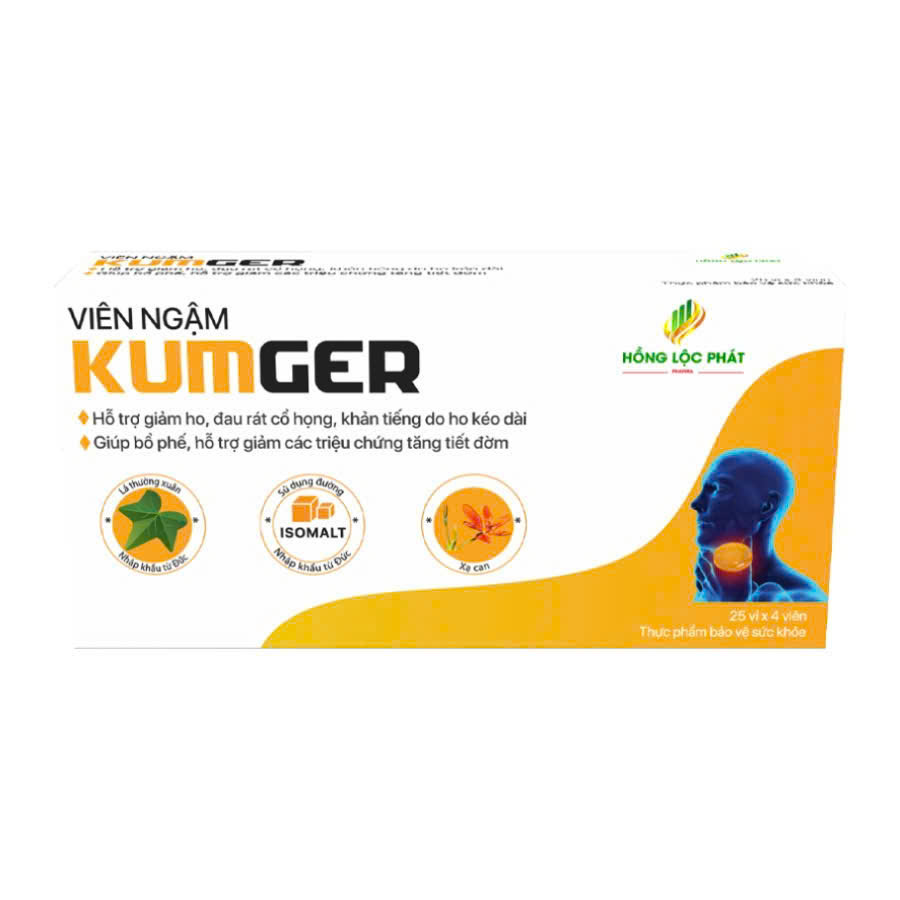 Viên ngậm ho Kumger