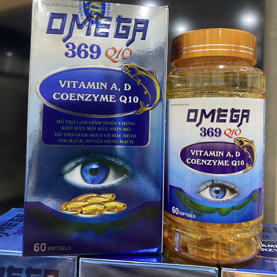 OMEGA 369 Q10 Bổ sung Vitamin A D và Coenzyme Q10