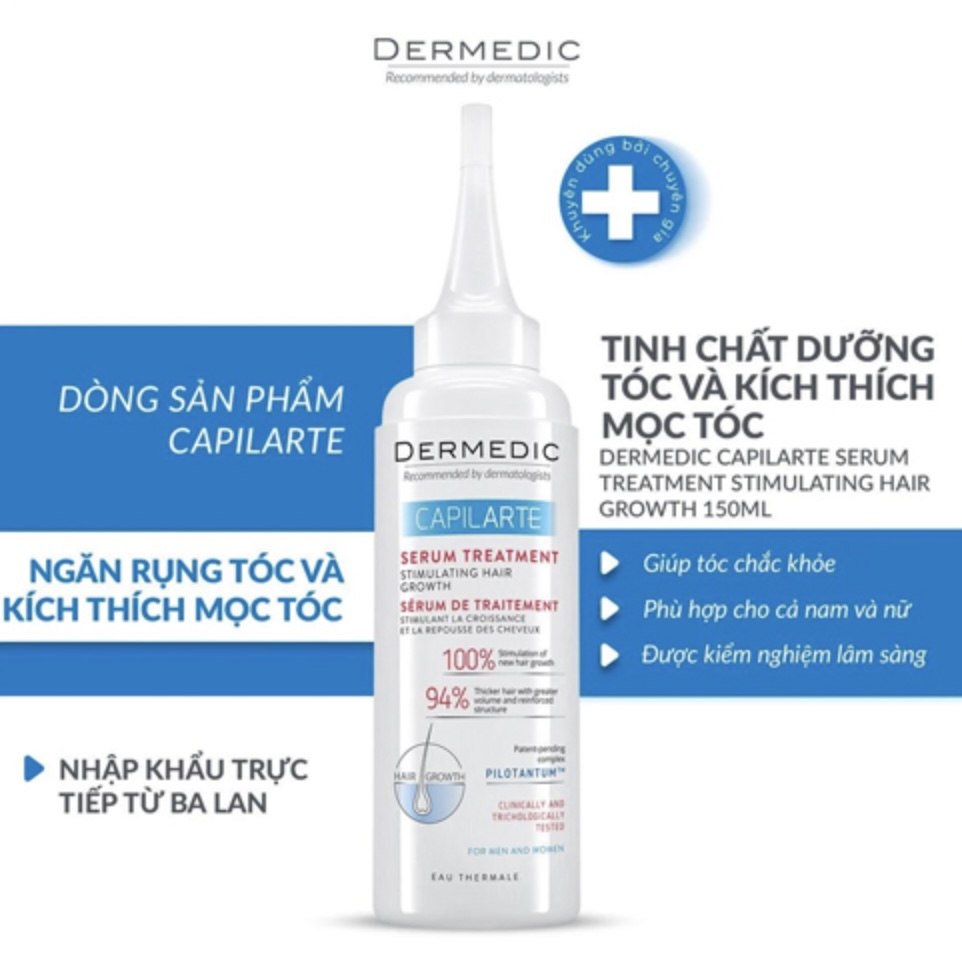 Tinh chất điều trị và kích thích mọc tóc - Capilarte serum treatment stimulating hair growth