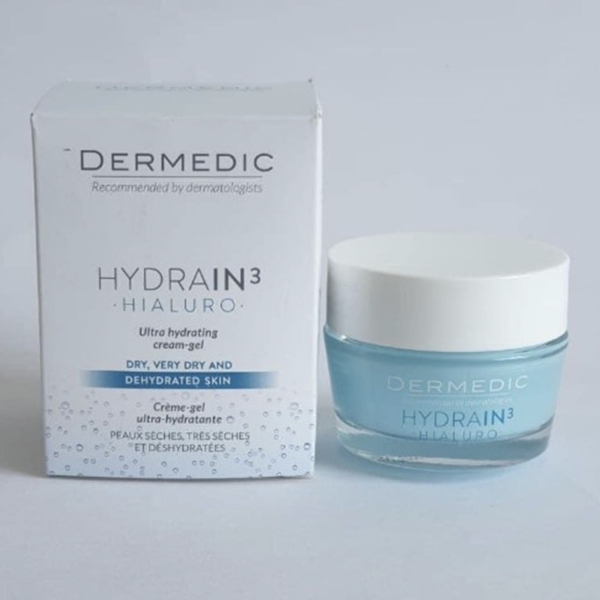 Kem dưỡng Dermedic hydrain3 hialuro cream gel