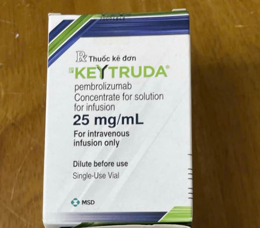 Điều trị các dòng tế bào ung thư Keytruda 25mg/4mL Pembrolizumab