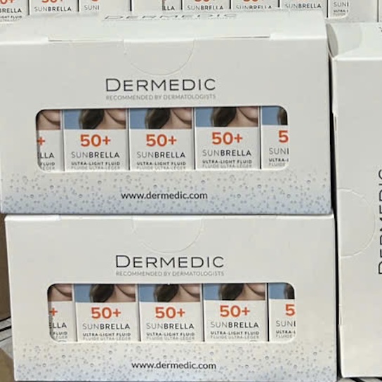 Kem chống nắng Dermedic Sunbrella Ultra-Light Fluid SPF 50+ bảo vệ toàn diện
