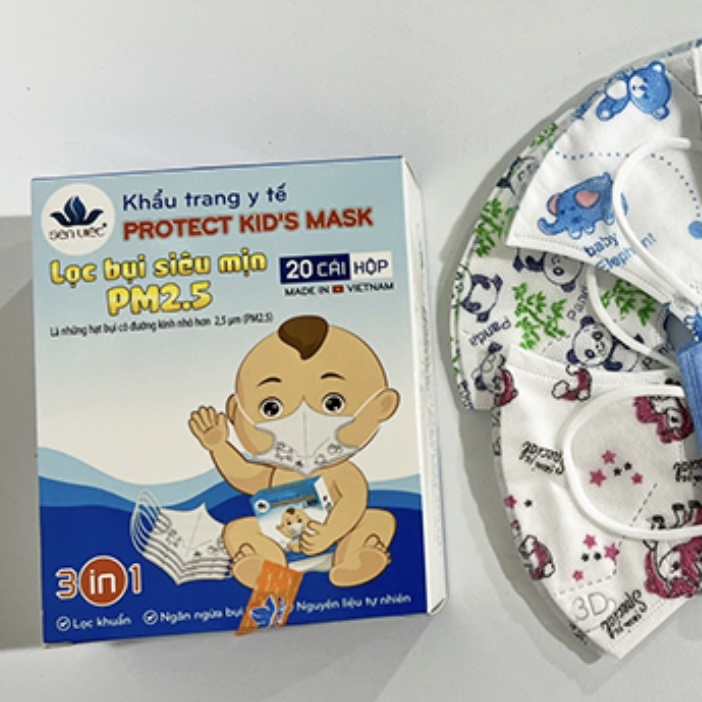 Khẩu trang 5D Mask Famapro cho trẻ em