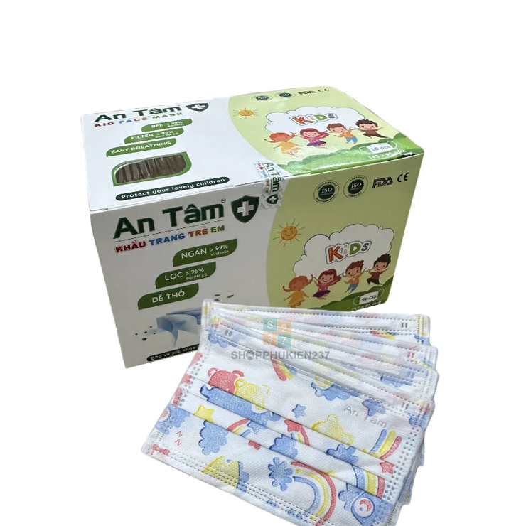 Khẩu trang y tế trẻ em An Tâm Kids