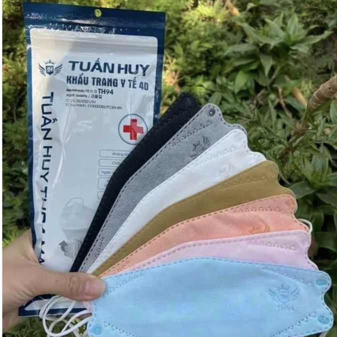 Khẩu trang y tế 4D Mask KF94 Tuấn Huy