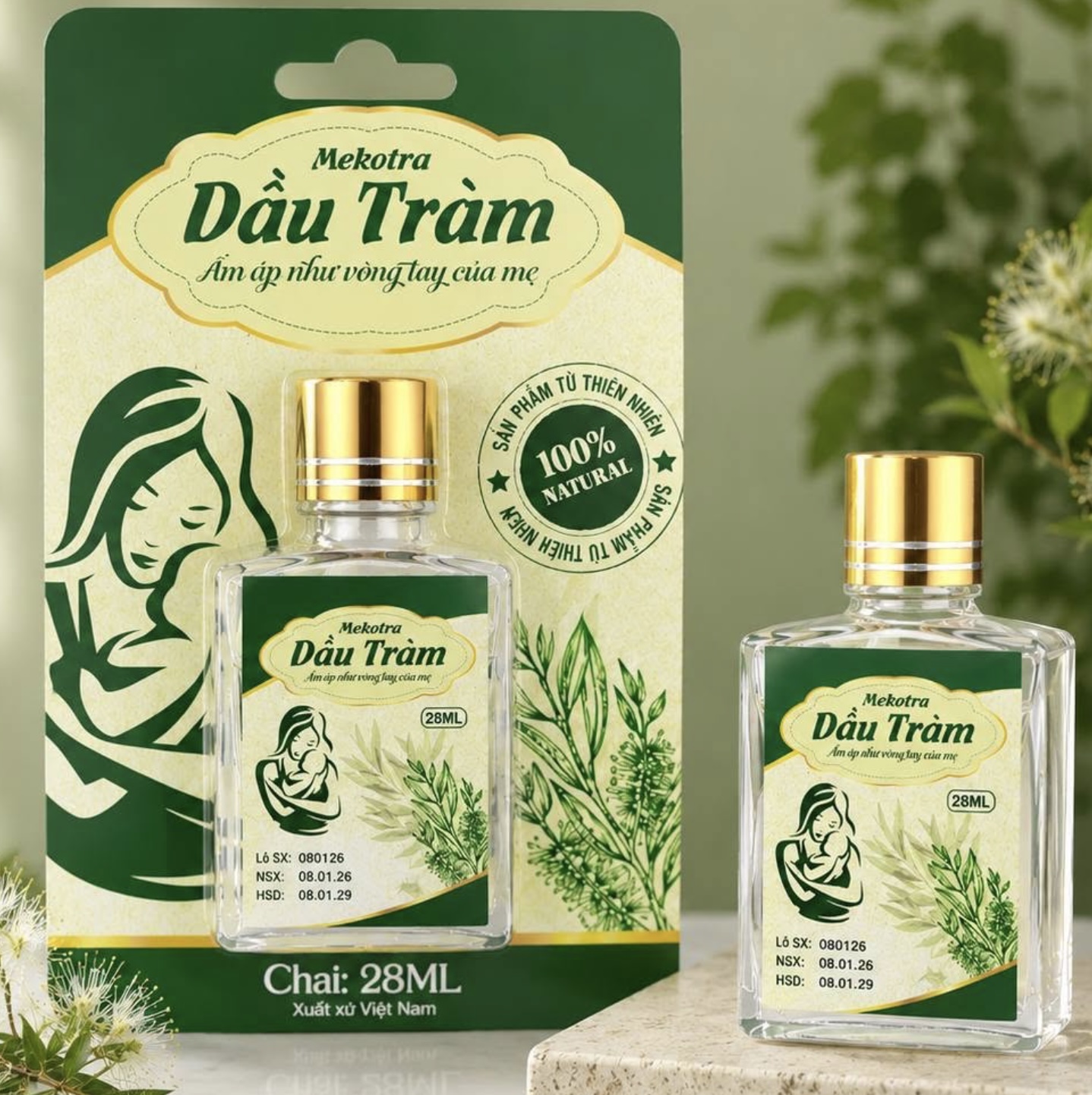  Dầu tràm Mekotra phòng ngừa cảm lạnh