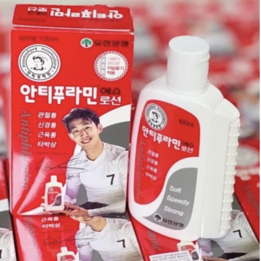 Dầu nóng xoa bóp Antiphlamine S Lotion giảm đau nhức xương khớp