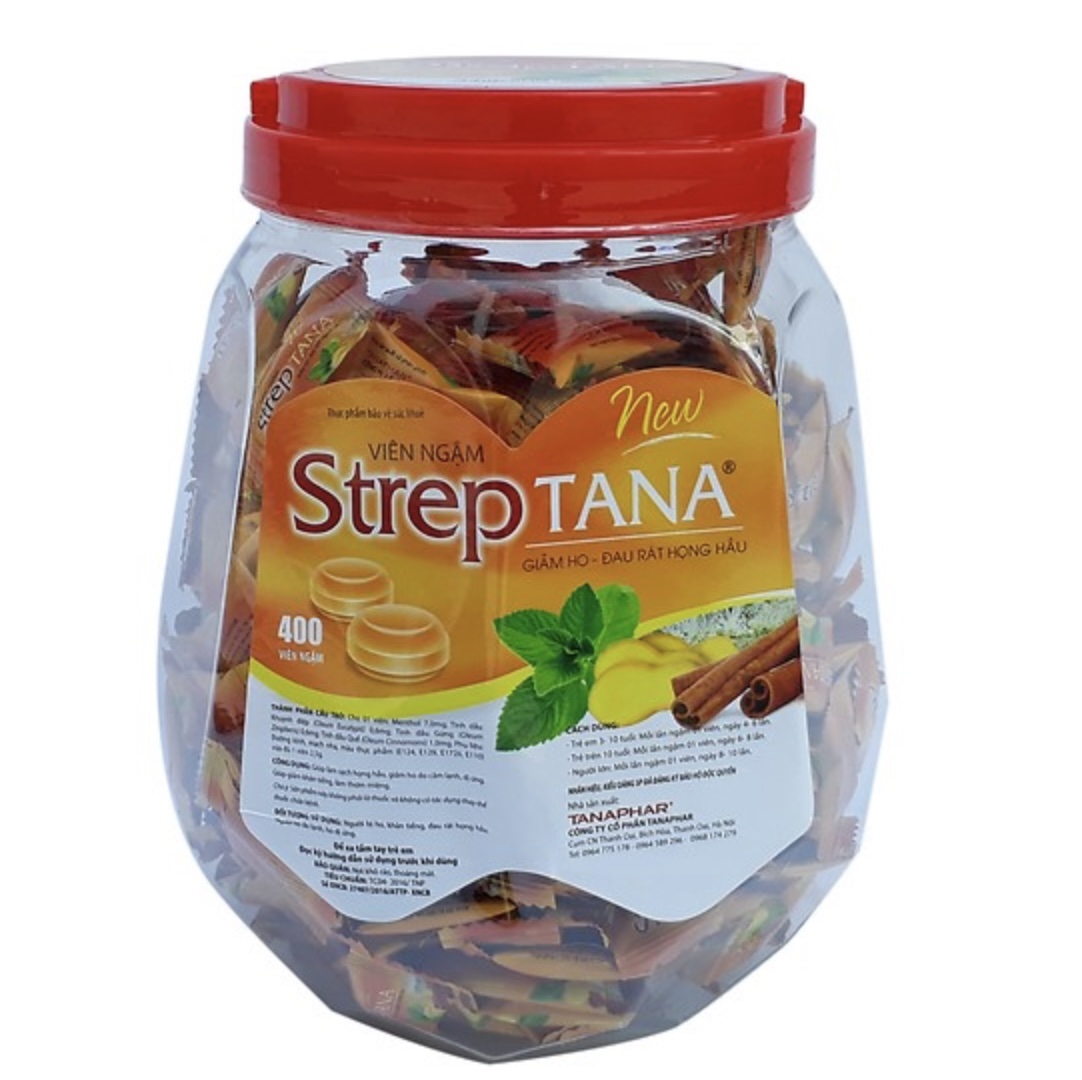 Viên Ngậm Ho Streptana
