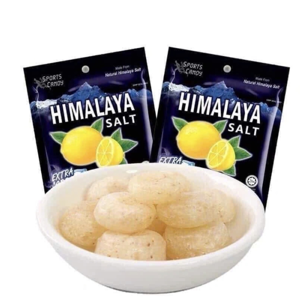 Kẹo chanh muối Himalaya Salt làm dịu cổ họng