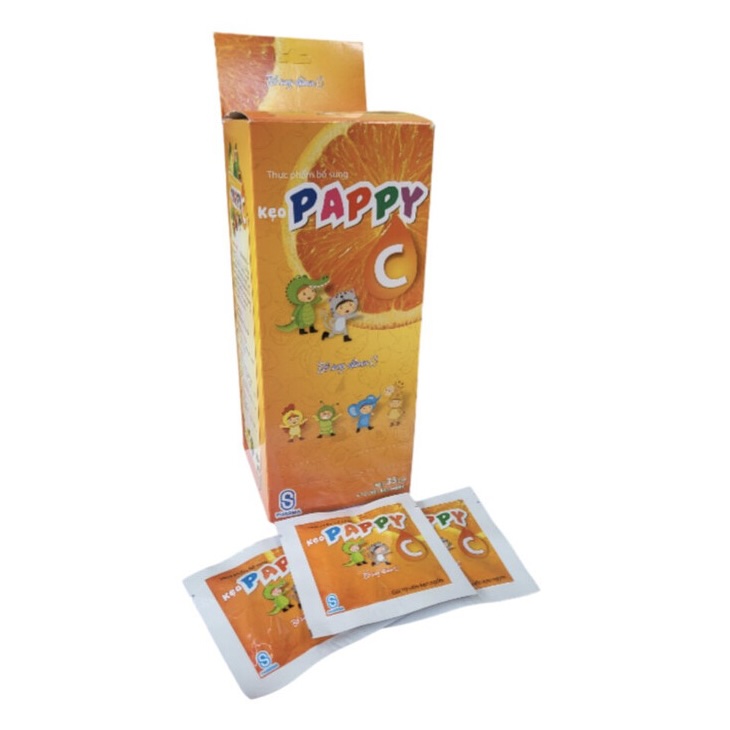 Kẹo ngậm Vitamin C Pappy