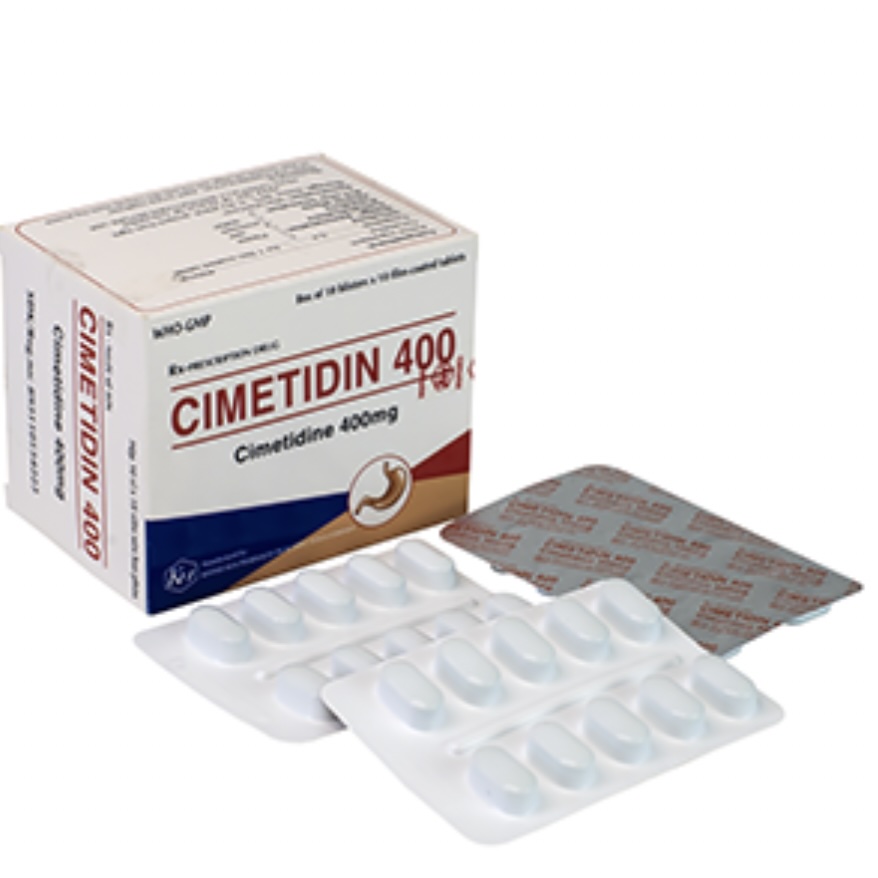 Thuốc trị loét dạ dày Cimetidin 400