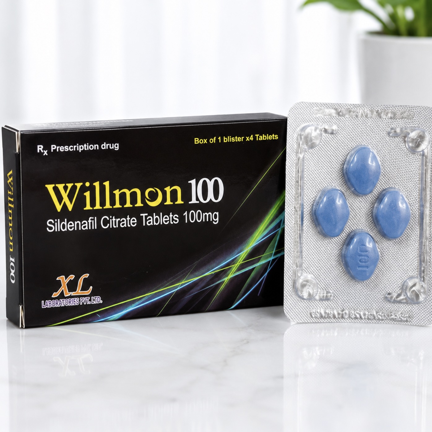 Willmon 100 điều trị rối loạn cương dương ở nam giới