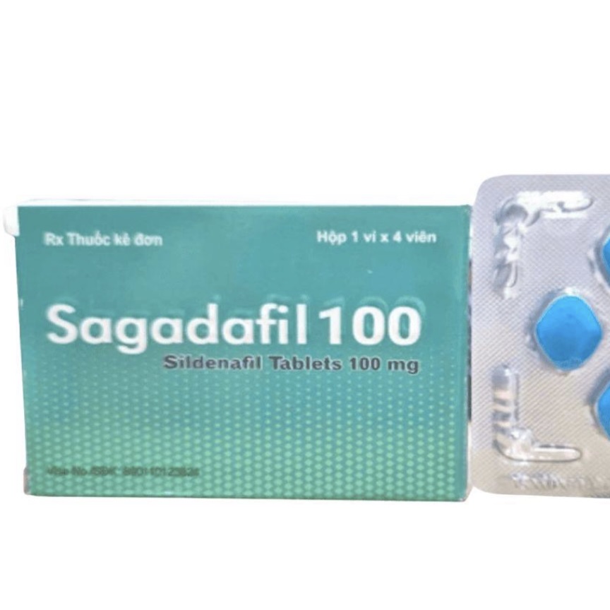 Sagadafil 100 điều trị rối loạn cương dương