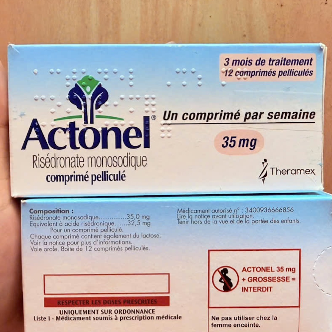 Actonel 35 mg điều trị loãng xương