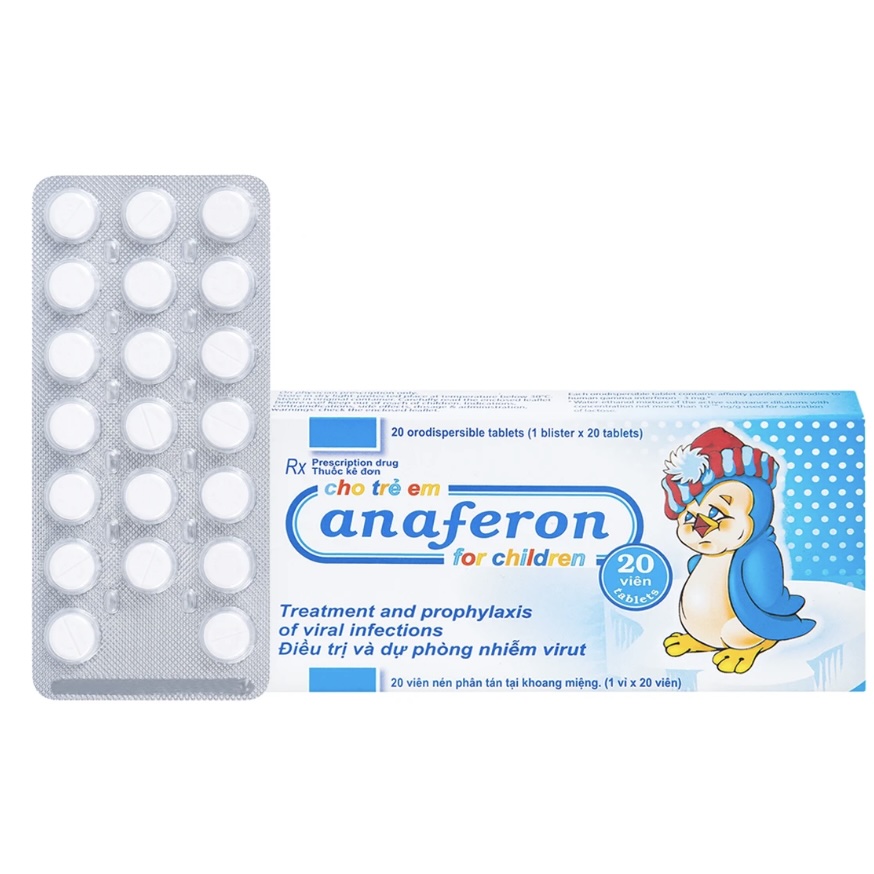 Anaferon điều trị nhiễm virus cho trẻ em
