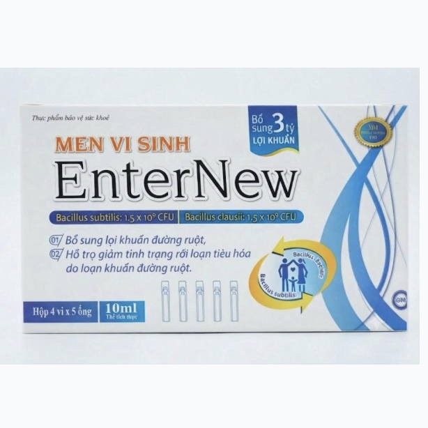Men vi sinh EnterNew bổ sung lợi khuẩn