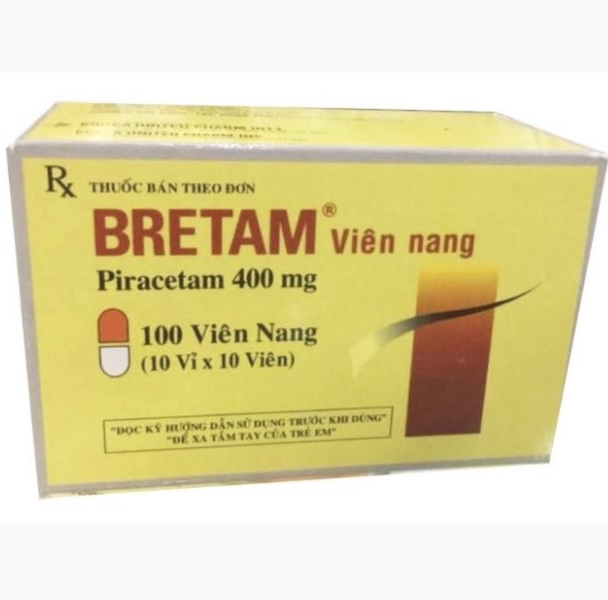 BRETAM điều trị suy giảm trí nhớ