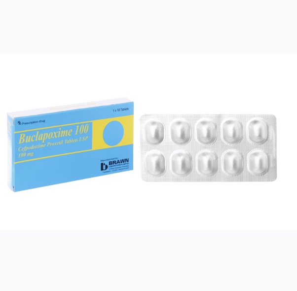 Buclapoxime 100 điều trị nhiễm khuẩn