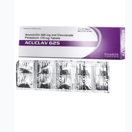 ACUCLAV 625 điều trị nhiễm khuẩn