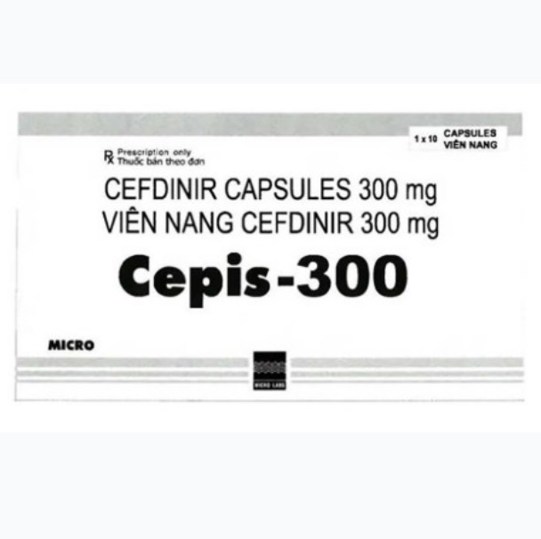Cepis-300 điều trị nhiễm khuẩn đường hô hấp