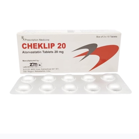 CHEKLIP 20 giúp hạ mỡ máu