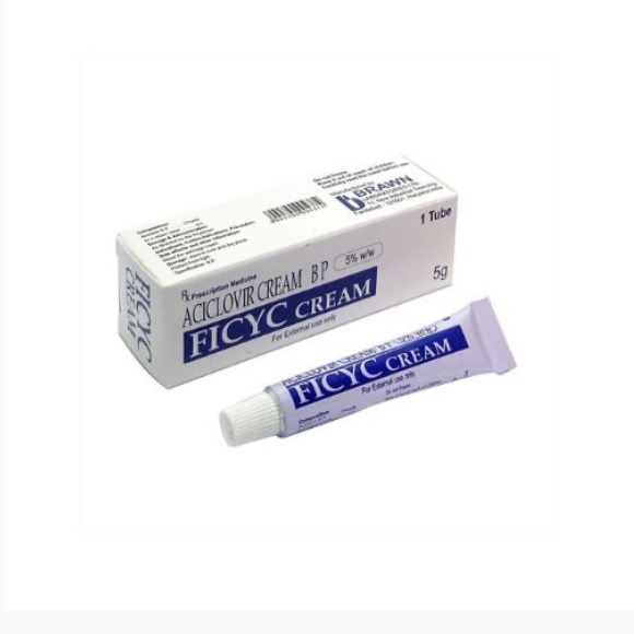  Ficyc Cream điều trị nhiễm virus Herpes simplex