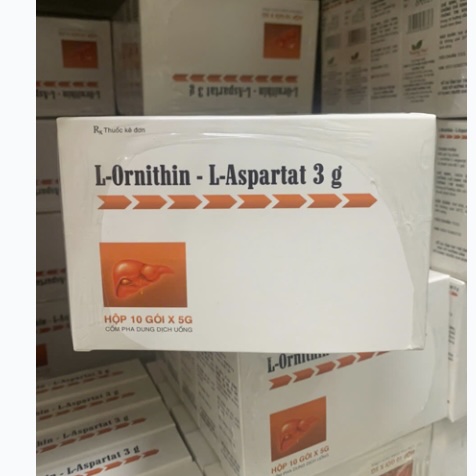L-Ornithin - L-Aspartat hỗ trợ giải độc gan